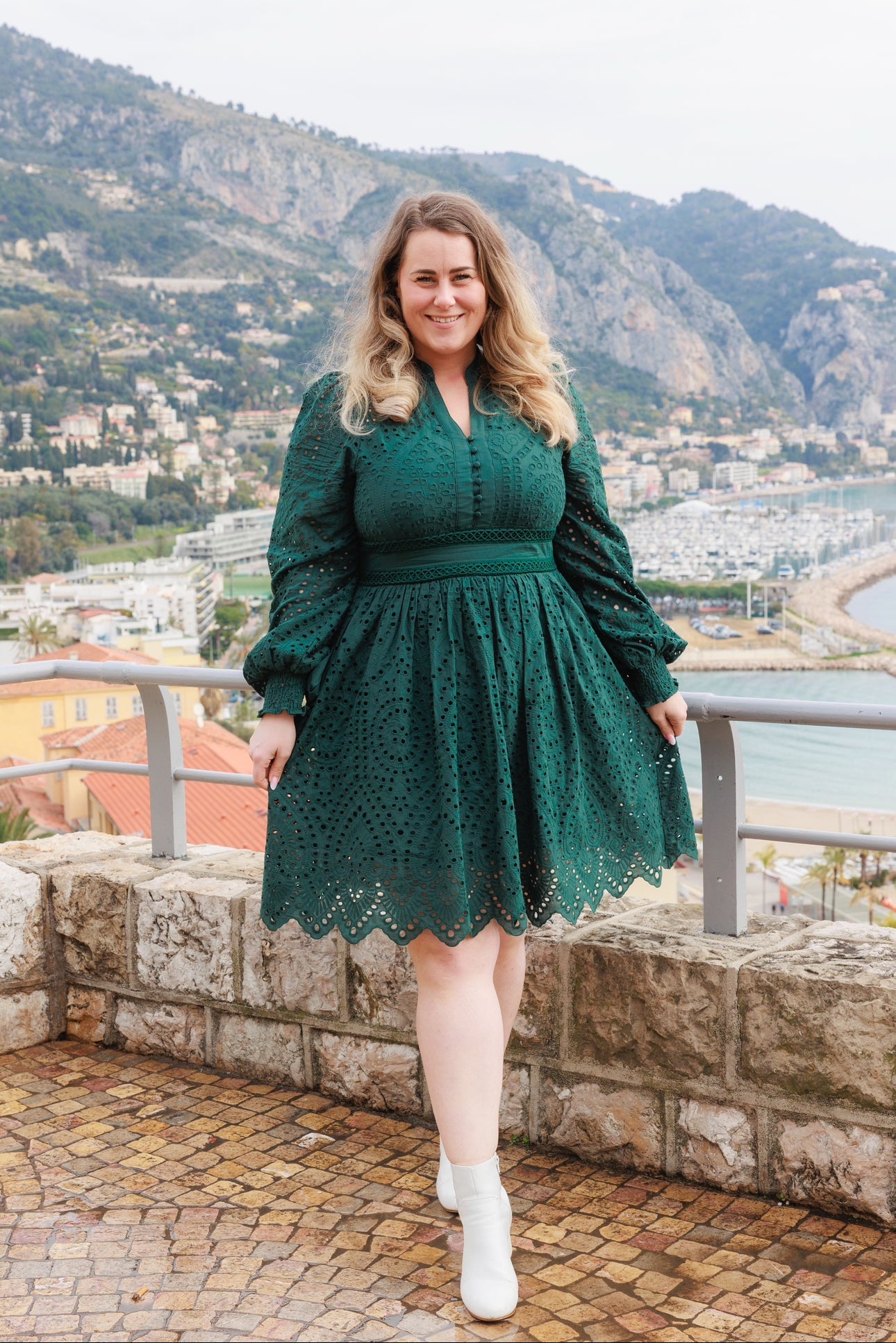 Amber dress - Dark Pine