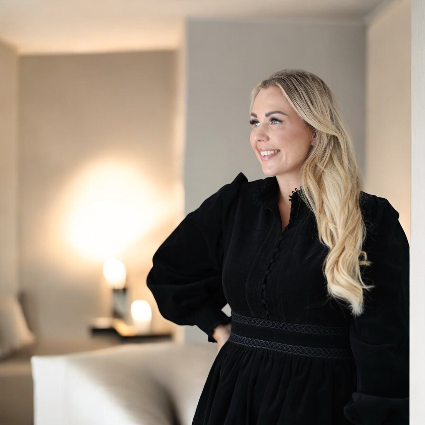Velvet Dress - Black
