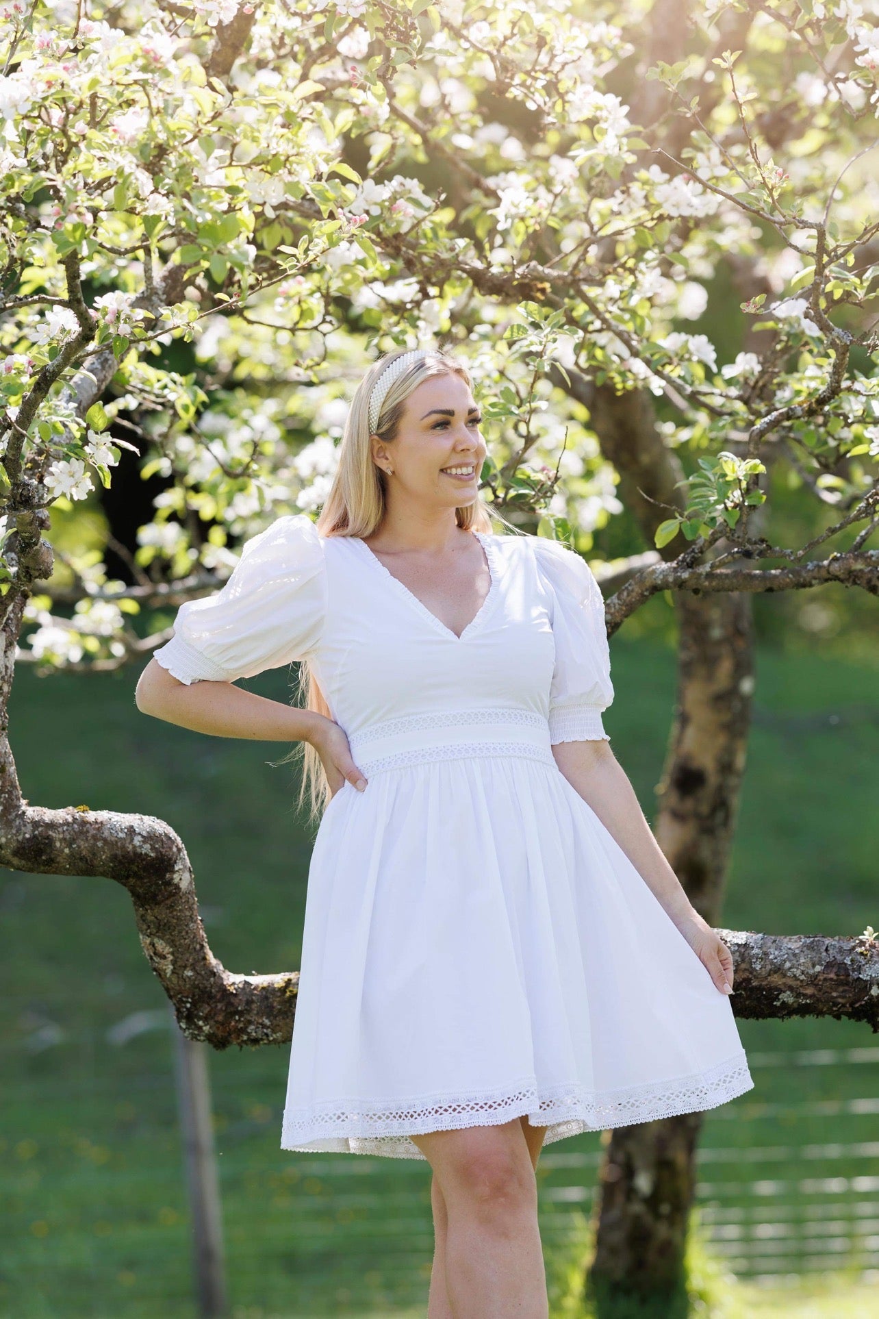 Therese dress - White