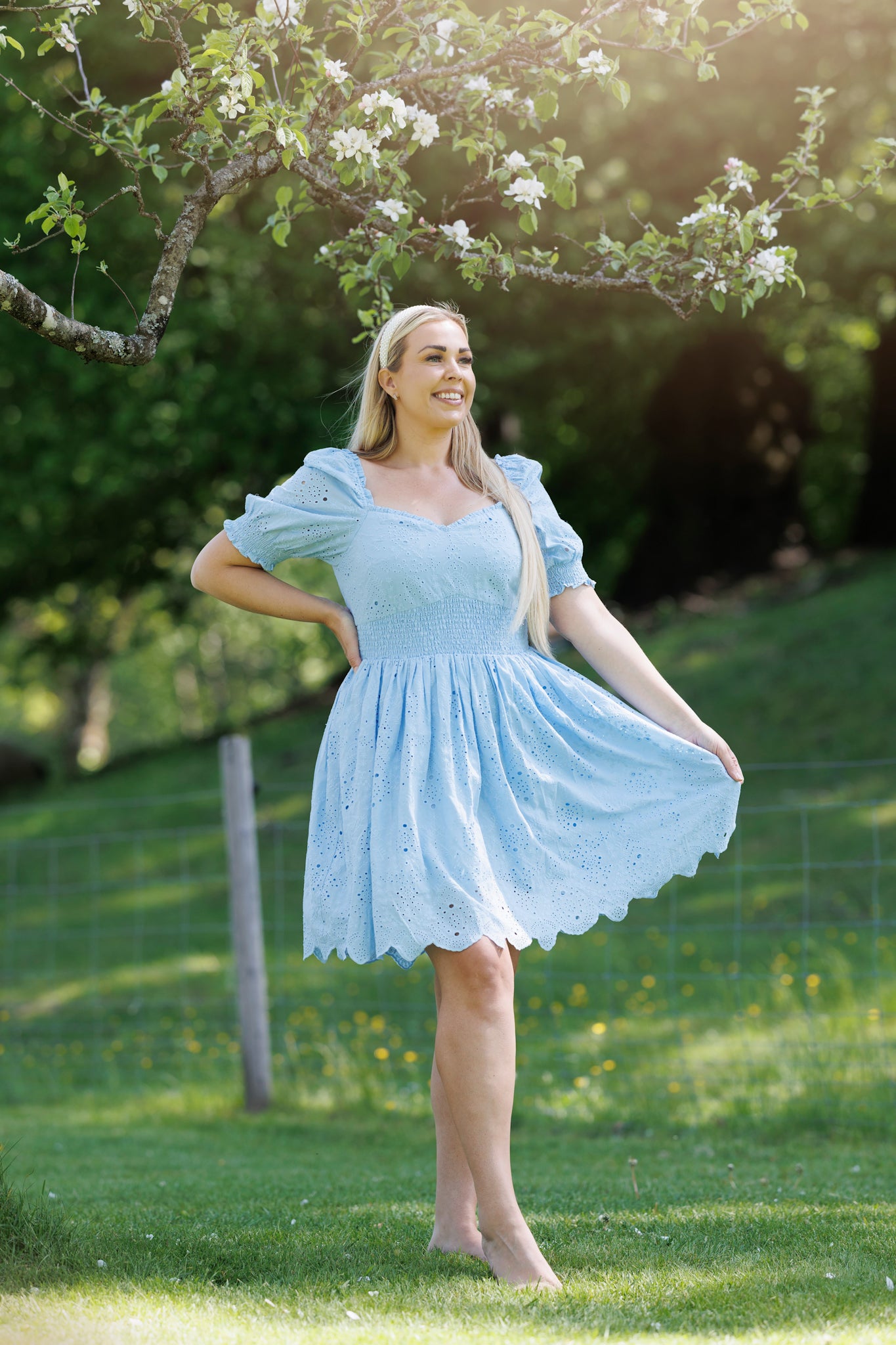 Monica dress - Blue Bell