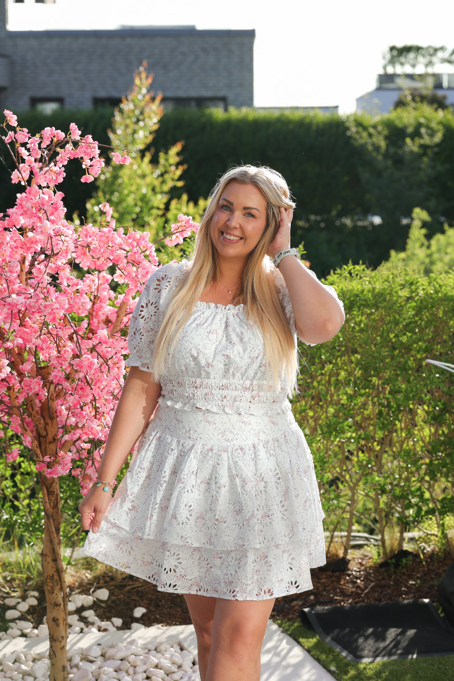 Mirabelle 2-delt sett - Pink