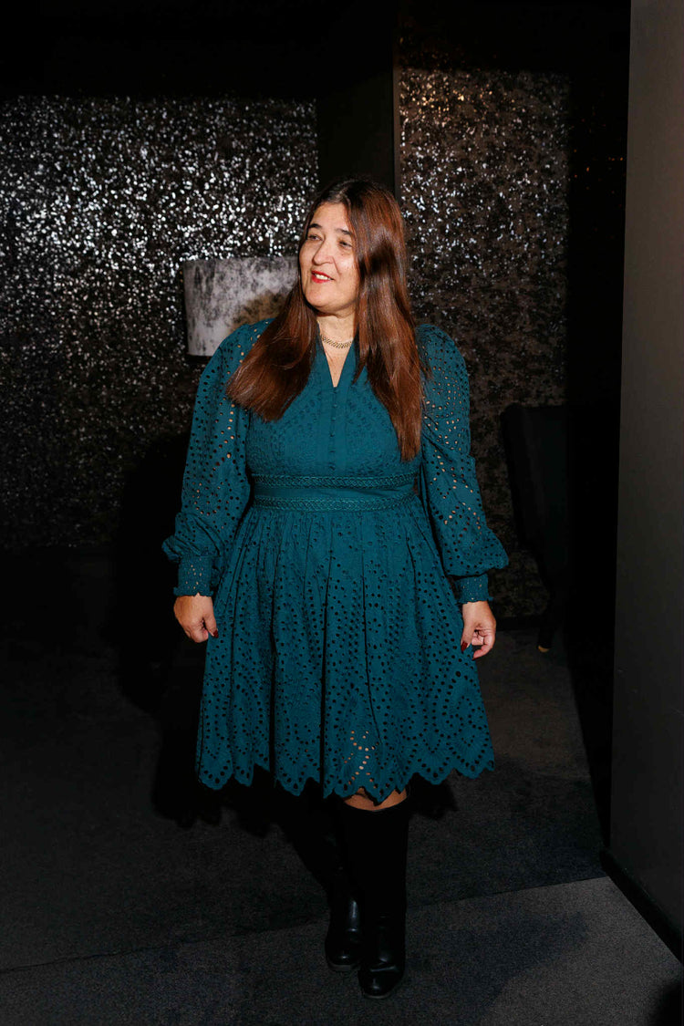 Amber dress - Teal