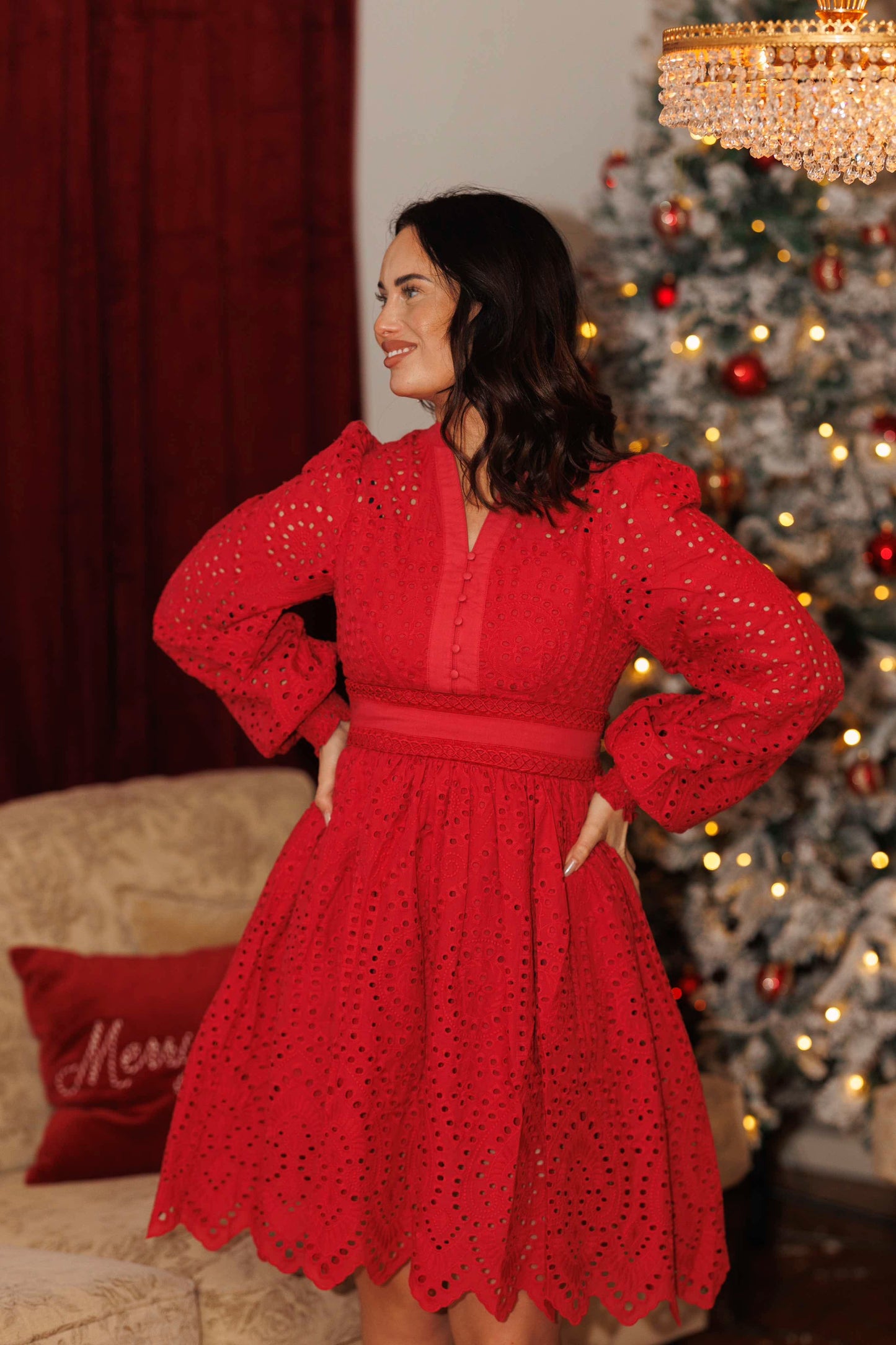 Amber dress - Red