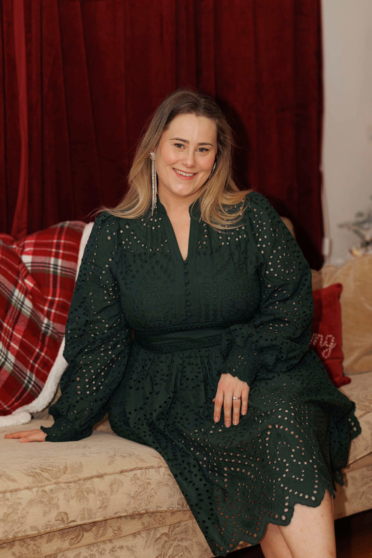 Amber dress - Dark Pine