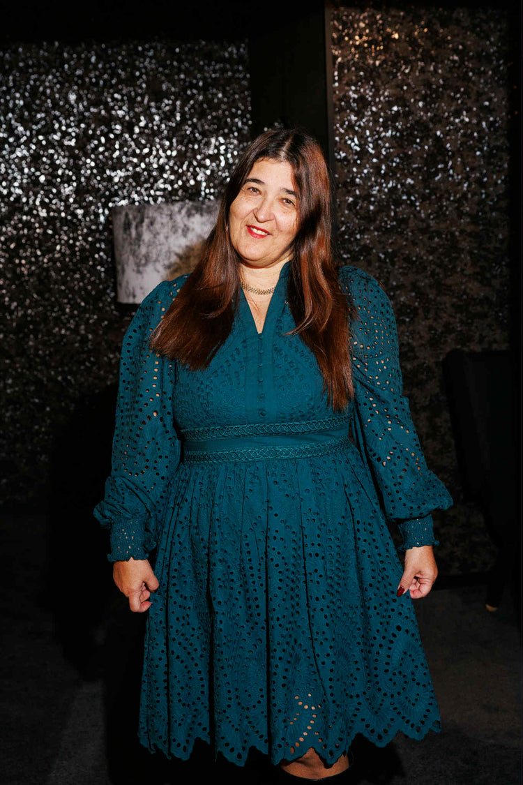 Amber dress - Teal