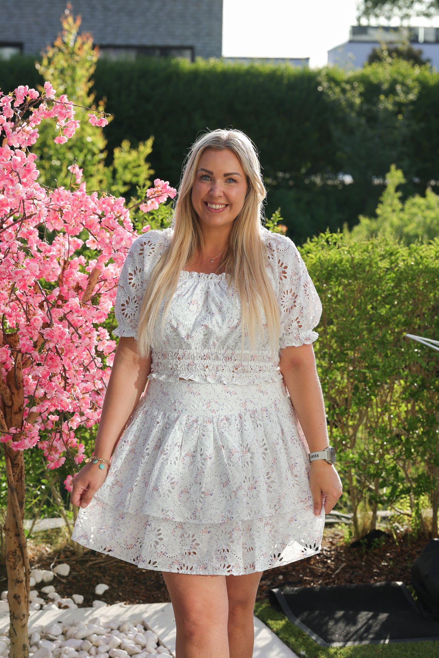 Mirabelle 2-delt sett - Pink