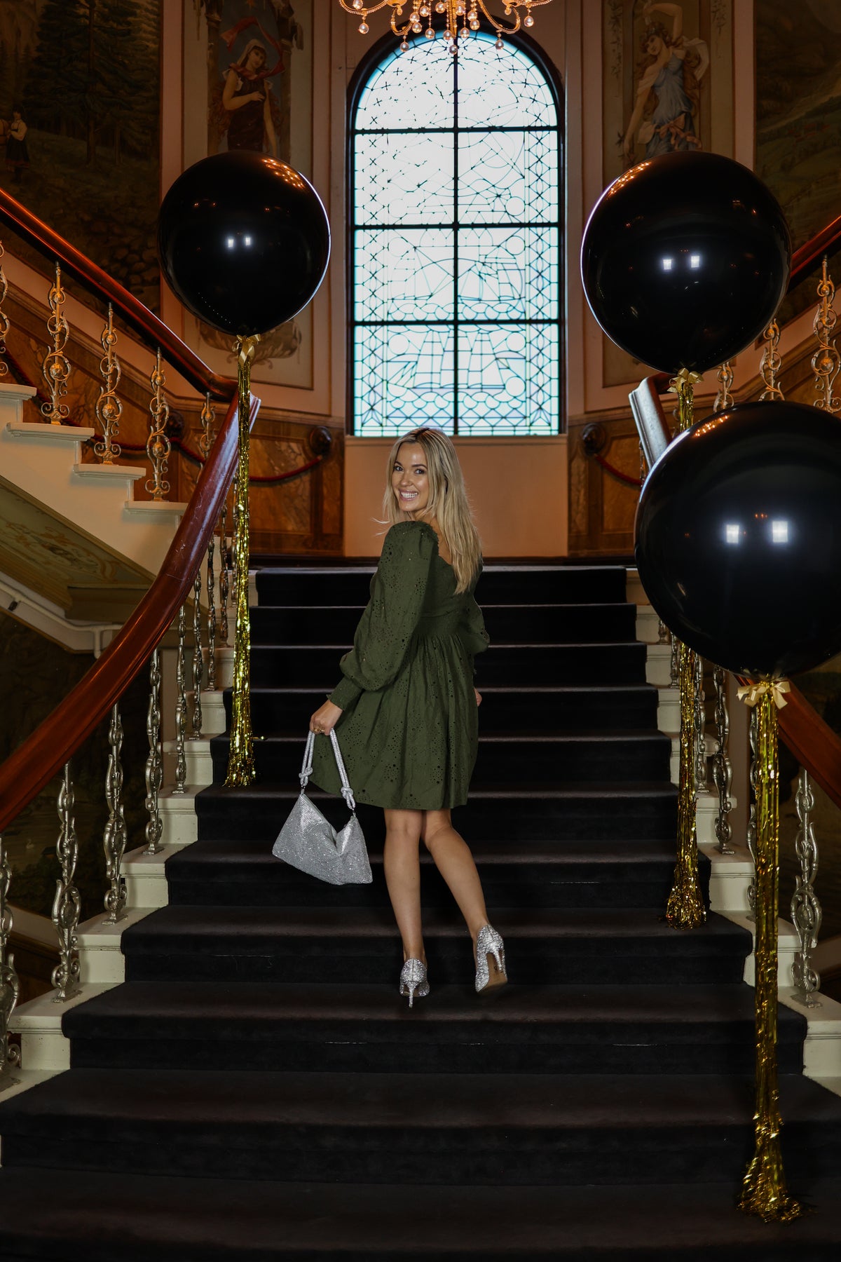 Sienna dress - Olive Night