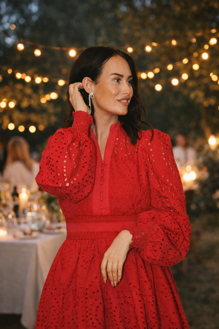 Amber dress - Red