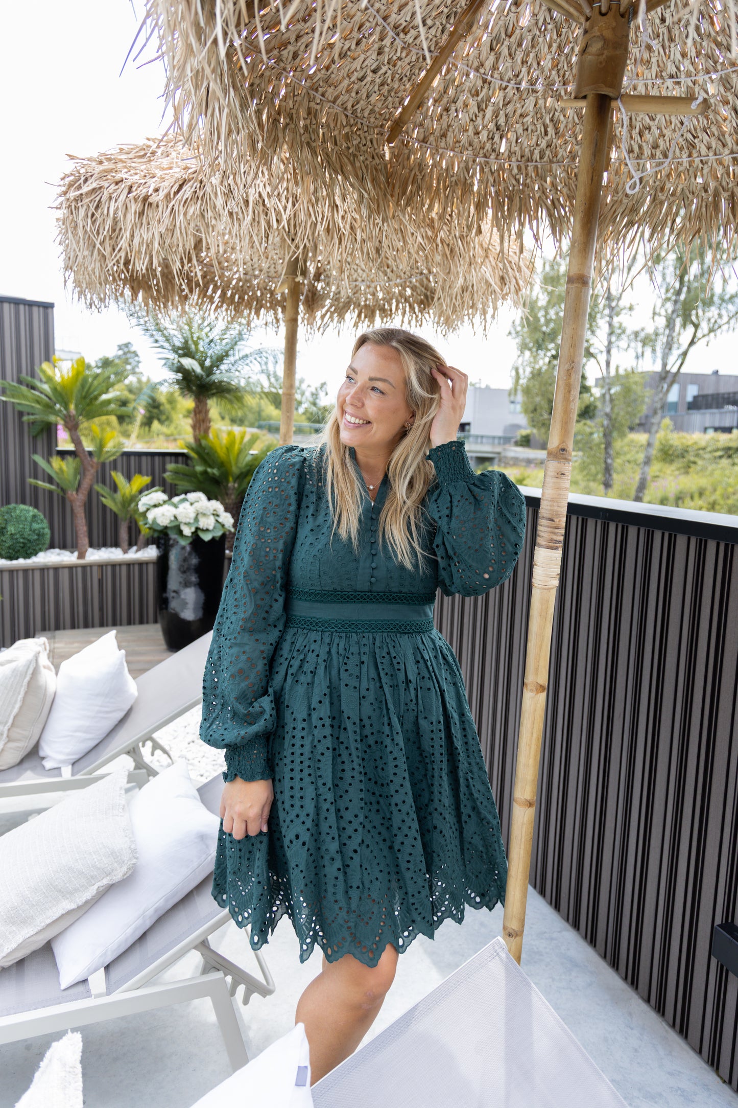 Amber dress - Dark Pine