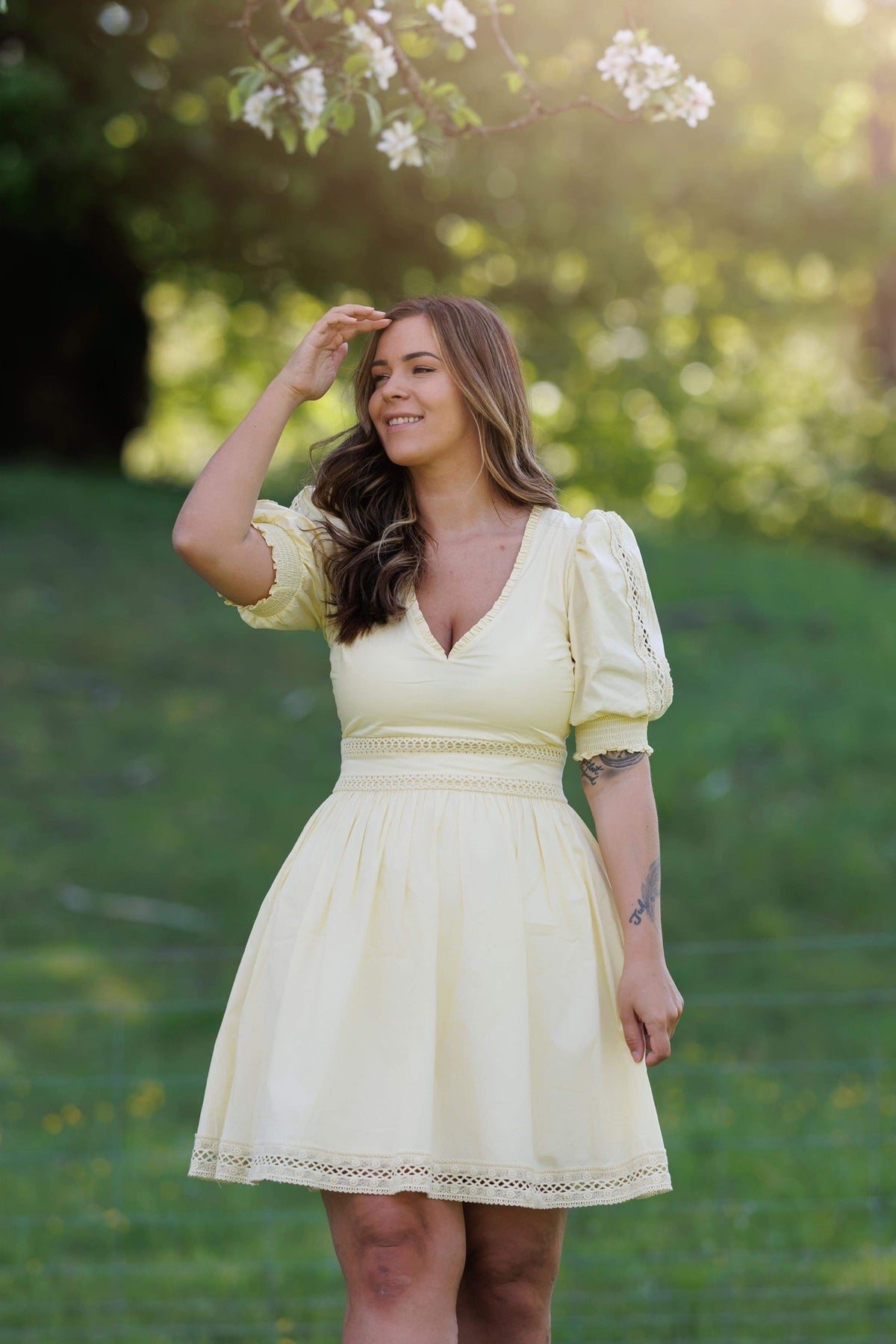 Therese dress - Light Yellow