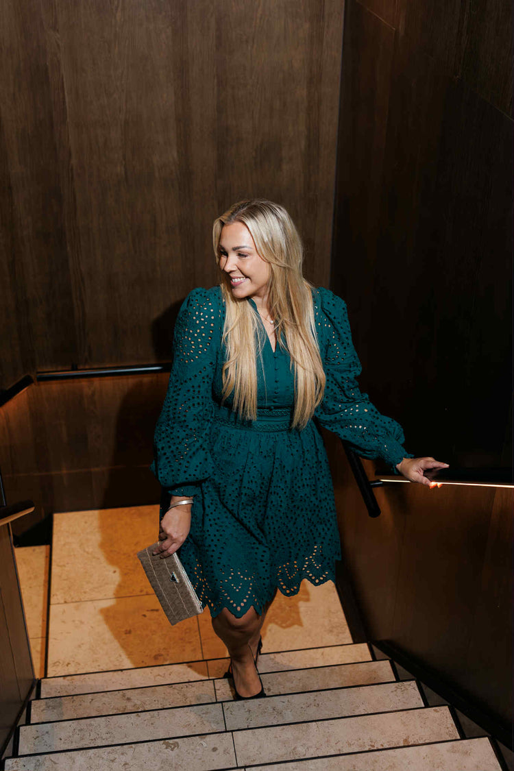 Amber dress - Teal