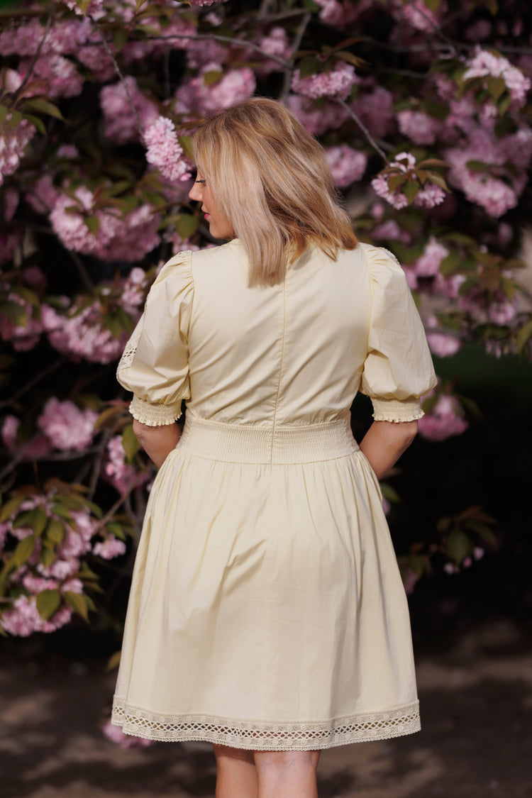 Therese dress - Light Yellow