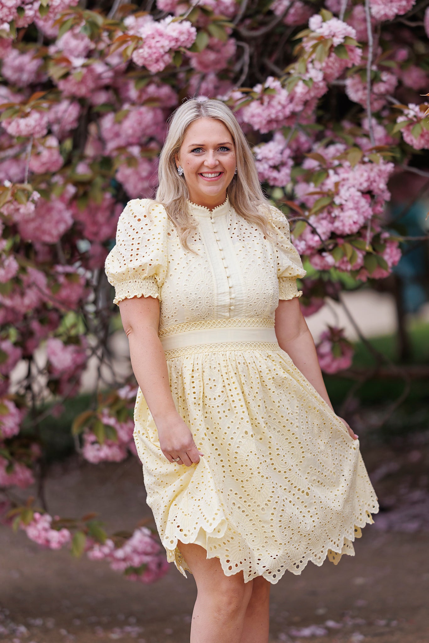 Sara dress - Light Yellow
