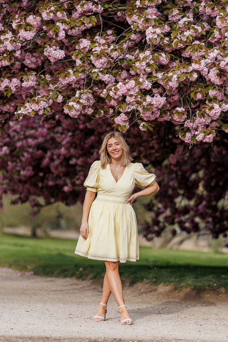 Therese dress - Light Yellow