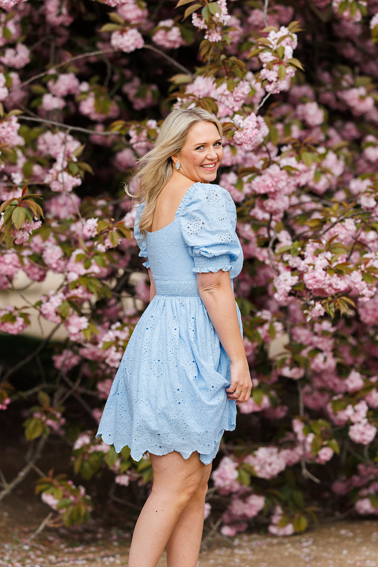 Monica dress - Blue Bell