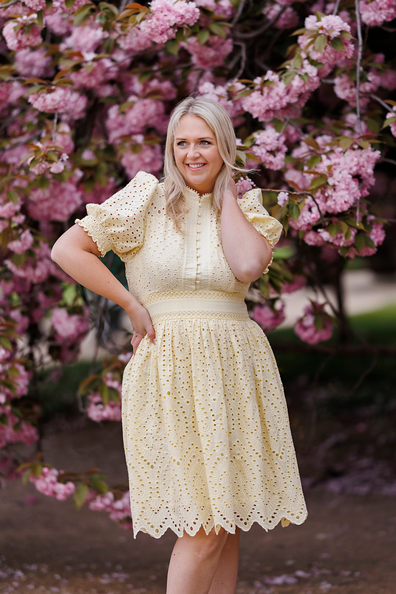 Sara dress - Light Yellow