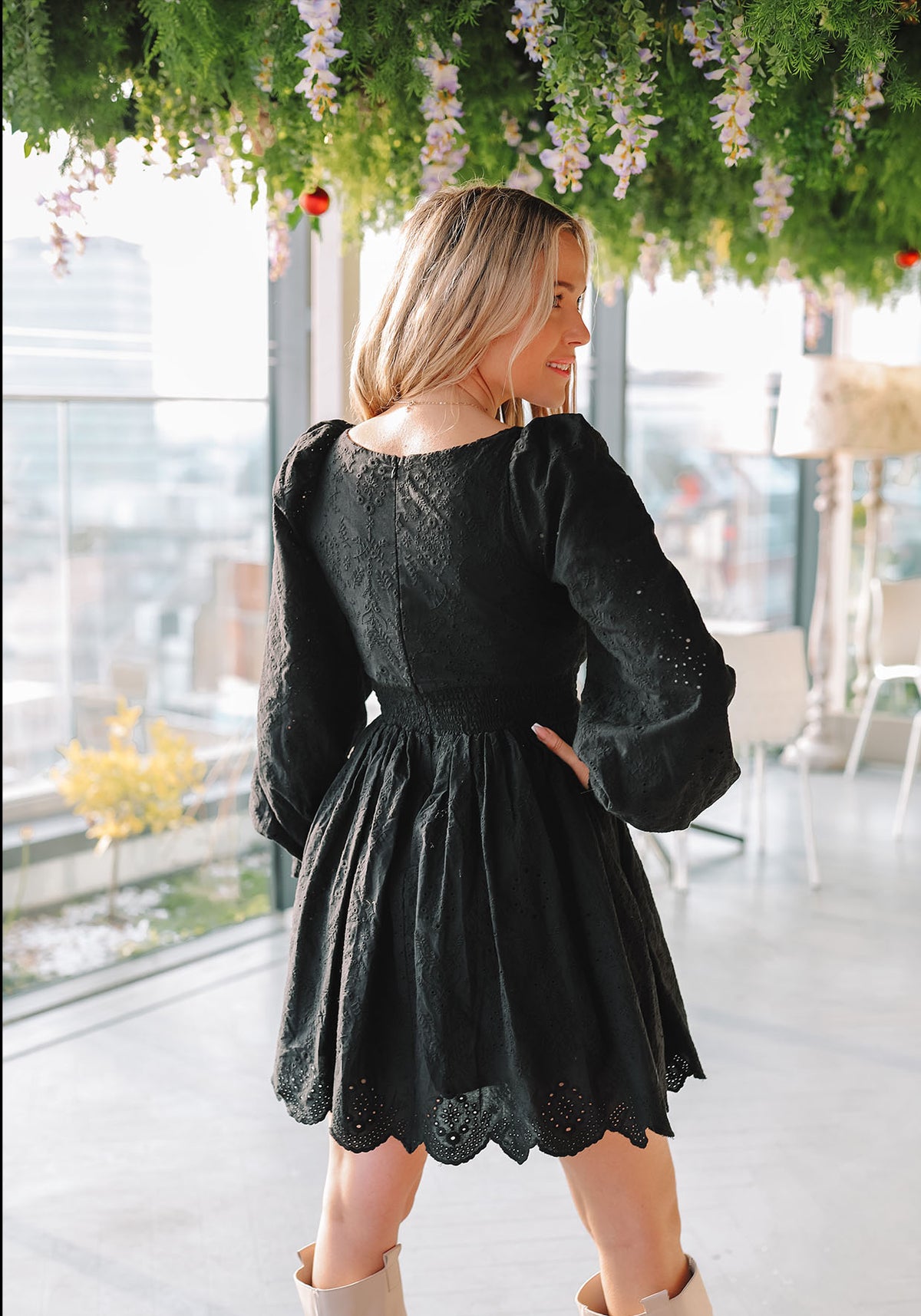 Monica dress - Black